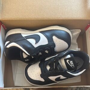 Nike Kids Black and White Sneakers